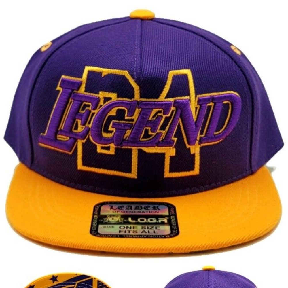 Los Angeles L.O.G.A. Youth Legend 24 Text Snapback Hat